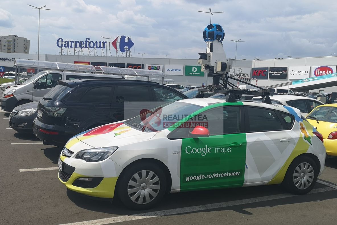 Mașina Google Street View a ajuns la Satu Mare