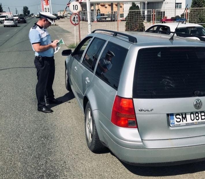 Peste 150 de amenzi, în valoare de peste 53.000 de lei, aplicate de poliţişti într-o zi