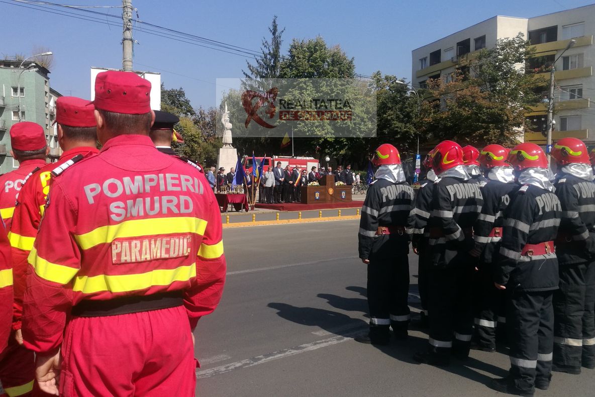 ISU Satu Mare a celebrat Ziua Pompierilor din România