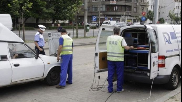 Maşini cu defecţiuni tehnice, depistate în trafic în Mădăras. Amenzi şi certificate de înmatriculare reţinute