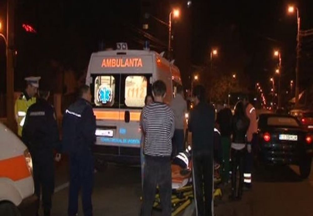 Accident în lanț în județ