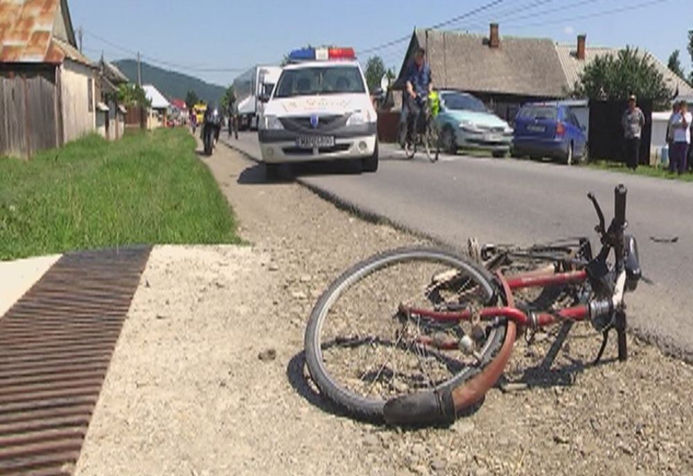 Accident mortal în județ! Un biciclist și-a pierdut viața
