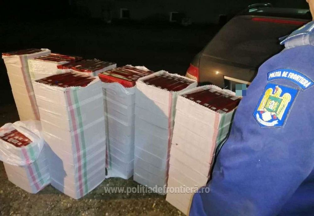 Contrabandist prins în flagrant de poliţiştii de frontieră