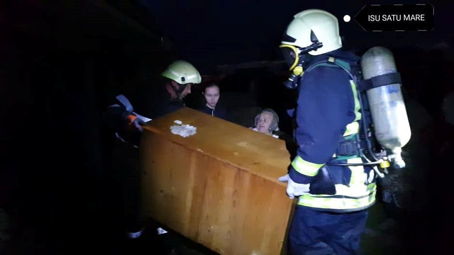 Incendiu la o bucătărie de vară din Decebal