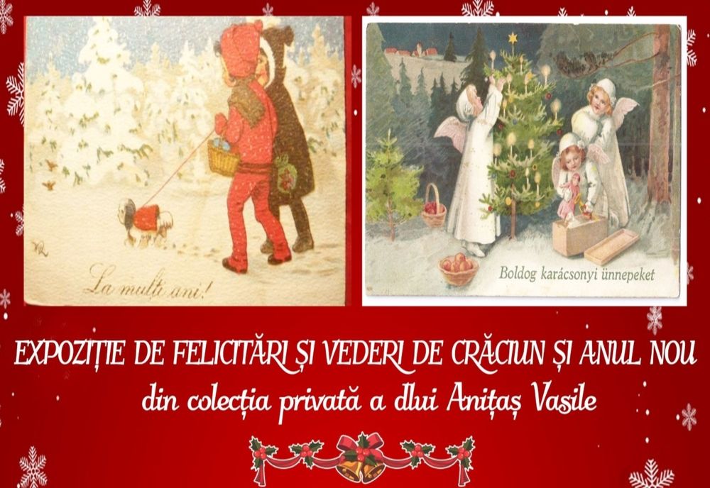 Expoziție de vederi și felicitări de Crăciun, în Sala Cavalerilor din Carei