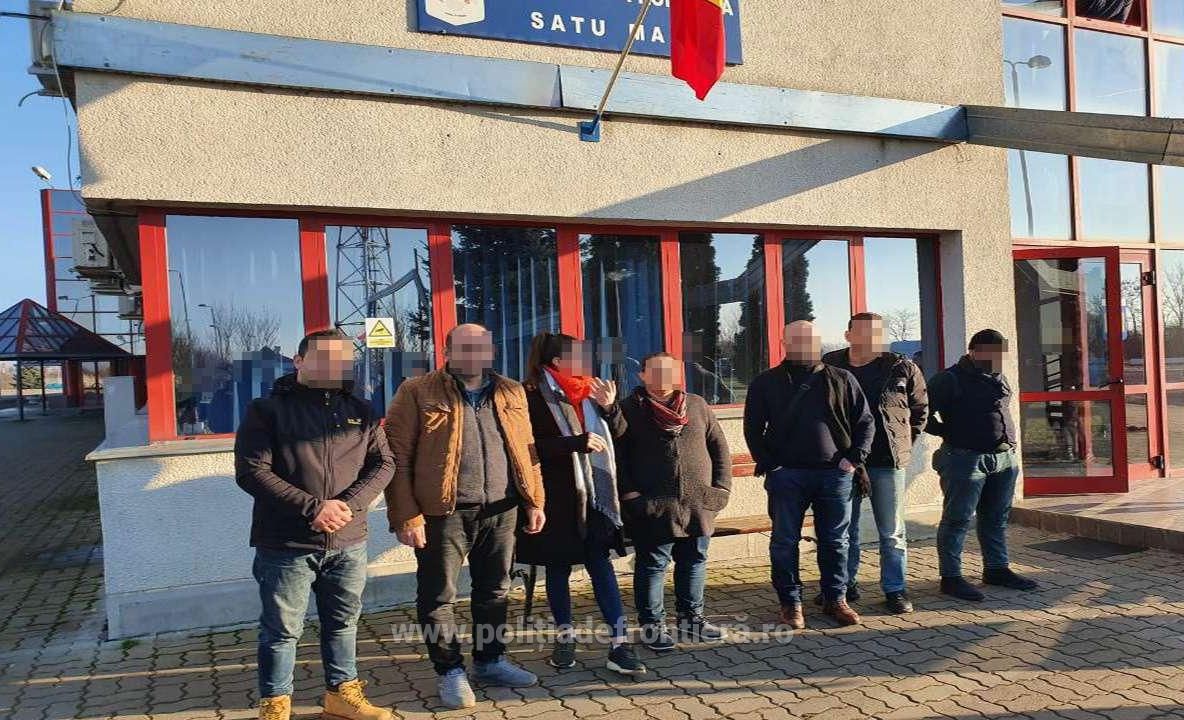 Șapte cetățeni turci opriți din drumul ilegal spre vestul Europei