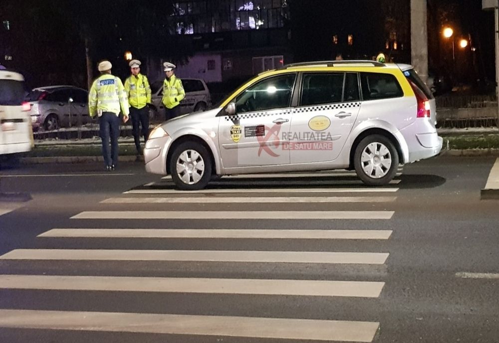 Taximetristul care a lovit o copilă pe o trecere de pietoni s-a ales cu dosar penal