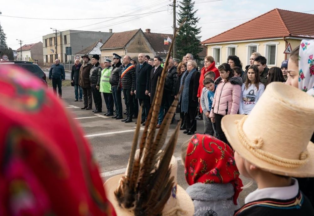Prefectul Radu Bud, prezent la manifestările dedicate împlinirii a 161 de ani de la Unirea Principatelor Române, la Ardud