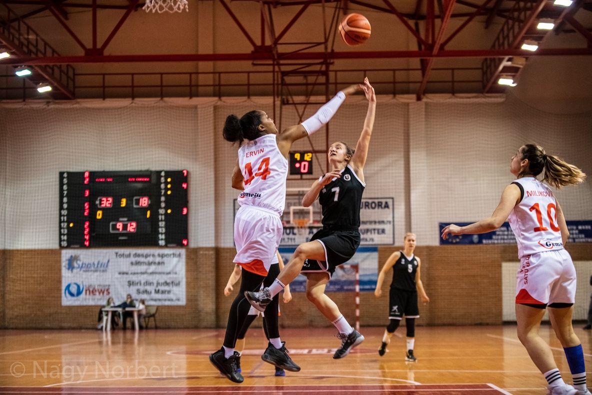 Baschet | Victorie pentru CSM Satu Mare în primul meci din faza a doua a sezonului