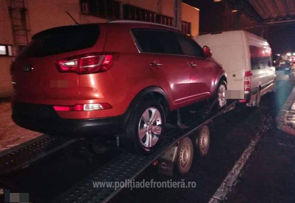 Patru autoturisme căutate de autoritățile din Marea Britanie și Franța, descoperite în ultimele zile la frontieră