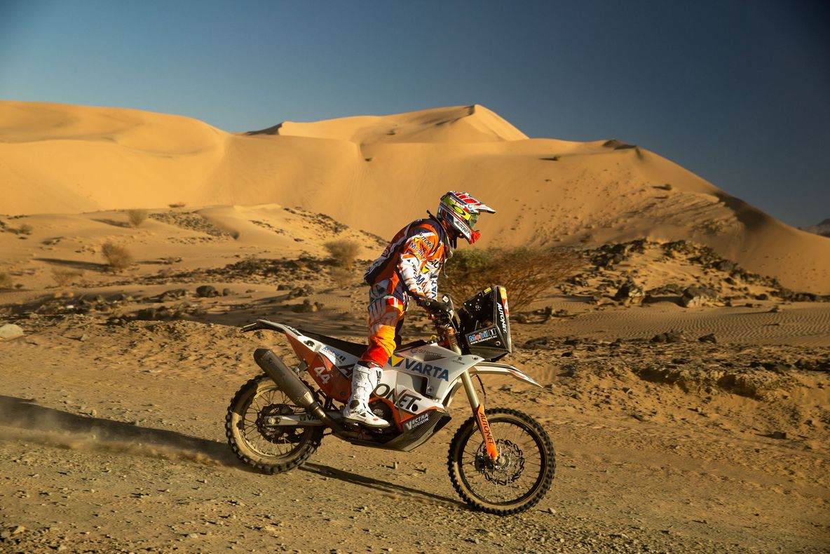Dakar 2020 | Mani Gyenes, primul la Clasa Malle Moto, după prima etapă