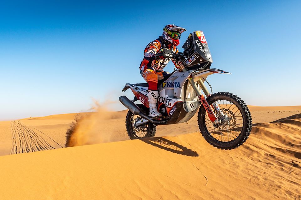 Dakar 2020 | Mani Gyenes a încheiat pe locul 14 etapa a zecea și este lider la Malle Moto