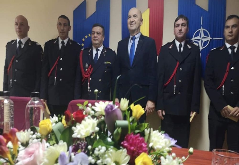Avansări în grad la ISU Satu Mare, de Ziua Protecției Civile