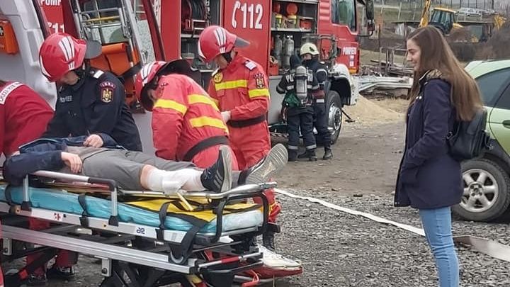 Exercițiu | Incendiu la o fabrică de mobilă din Negrești