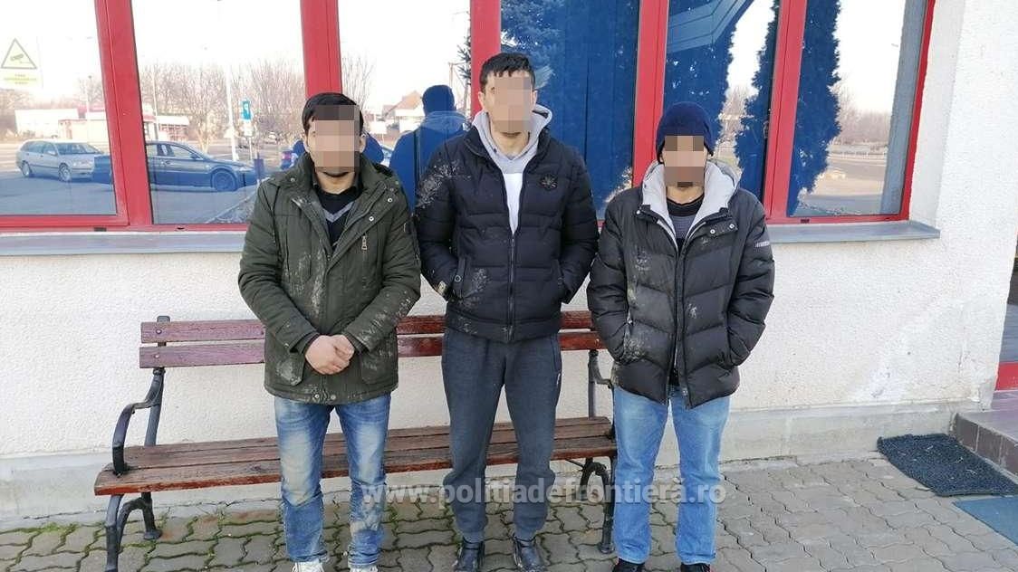 Patru migranţi, prinşi la granița cu Ungaria. Unul a ajuns la Urgențe
