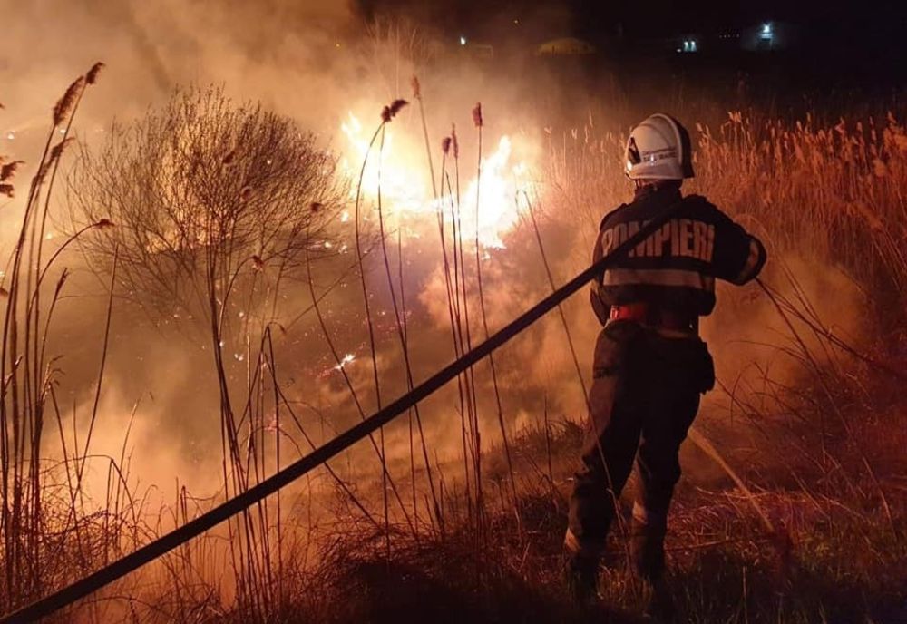 Incendii de vegetație uscată în Satu Mare. Semnal de alarmă tras de pompierii sătmăreni