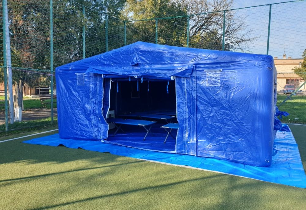 Corturi amenajate pentru sătmărenii care nu respectă autoizolarea