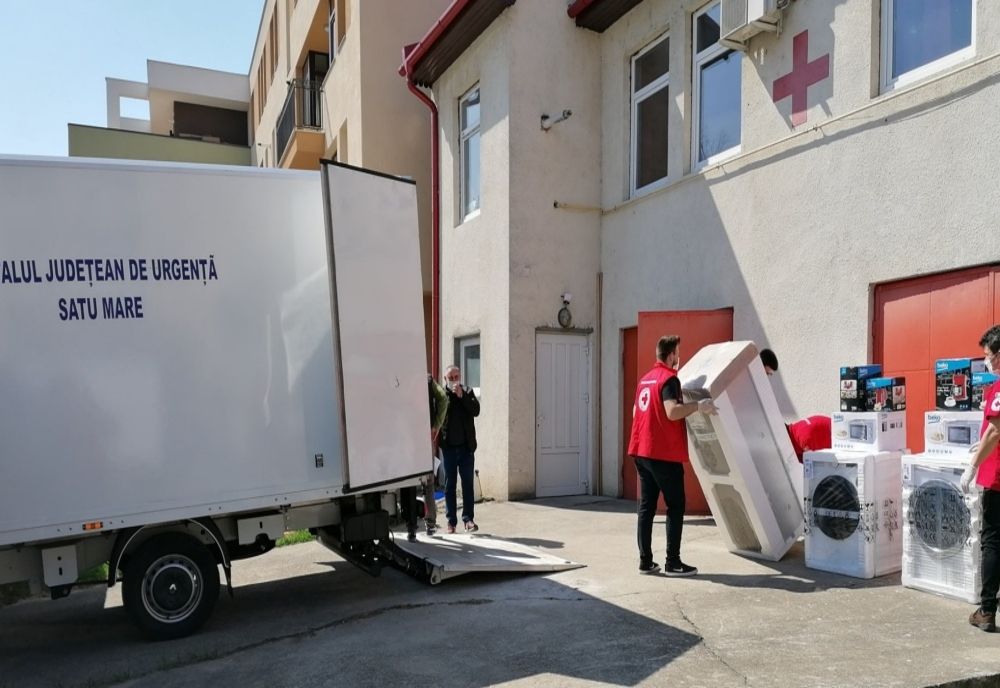 Covid-19 |  Arctic a donat electrocasnice pentru Spitalul Județean Satu Mare