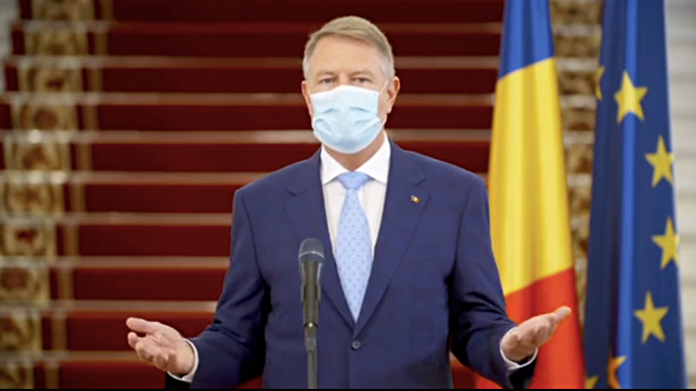 Klaus Iohannis: Din 15 mai vom ridica restricțiile de circulație personală. Masca va fi obligatorie
