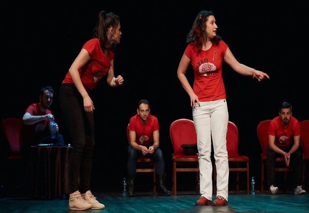 Spectacol de improvizație cu trupa ImproȘtim