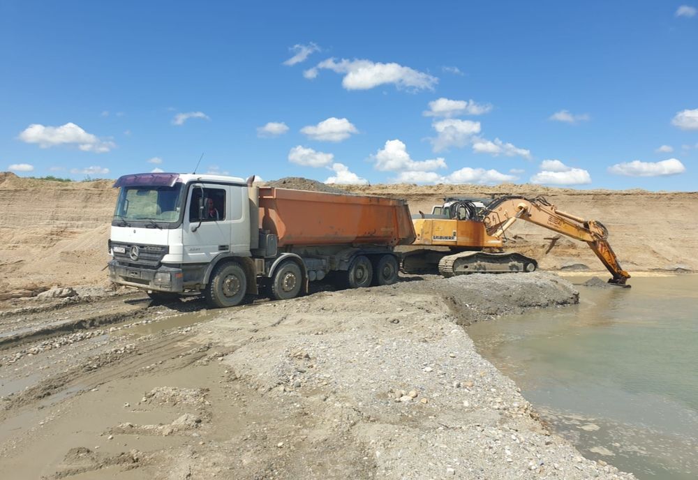 Amenzi, în valoare totală de 475.000 de lei și dosare penale pentru balastiere