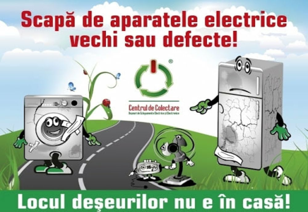 Colectare gratuită a deșeurilor electrice și electronice în municipiul Satu Mare! Vezi locațiile 