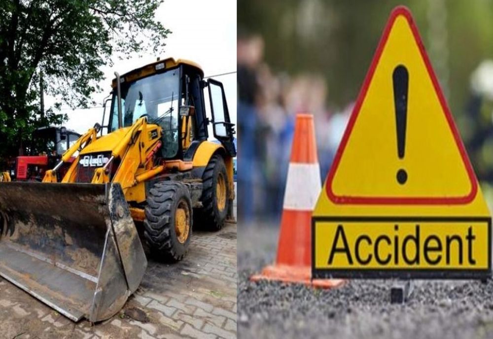 Accident în Ghenci! Bărbat rănit după impactul dintre un buldoexcavator şi o maşină