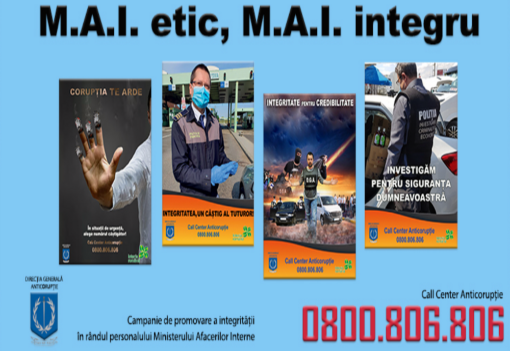 DGA Satu Mare: Săptămâna acțiunilor de prevenire a corupției în domeniul regim permise de conducere și înmatriculare a vehiculelor