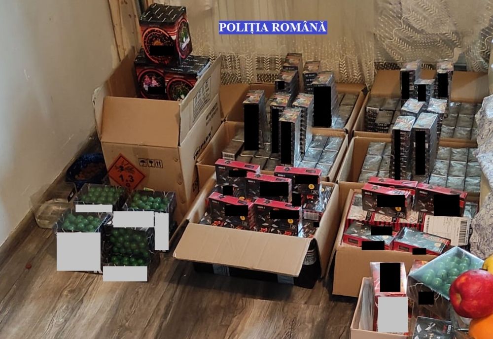 Bărbat din Satu Mare cercetat pentru săvârșirea infracțiunii de operațiuni cu articole pirotehnice