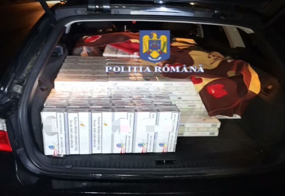 Sătmărean amendat pentru că transporta 2400 de ţigări fără documente justificative