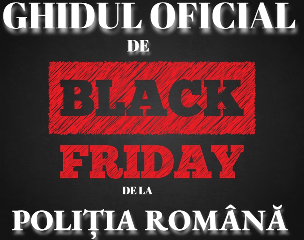 ATENŢIONĂRI PRIVIND POSIBILE FRAUDE DE BLACK FRIDAY