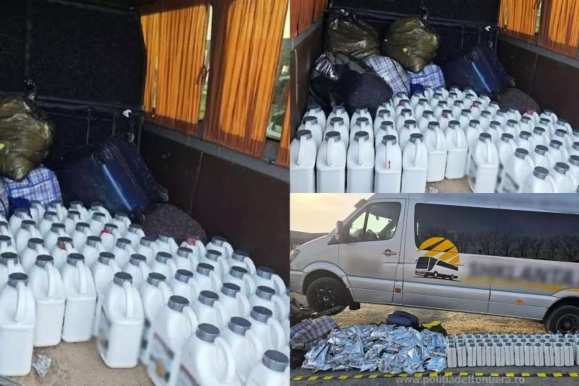 Captură record în Satu Mare. Aproximativ o tonă de insecticid fără acte, de provenineţă ucraineană a fost confiscată