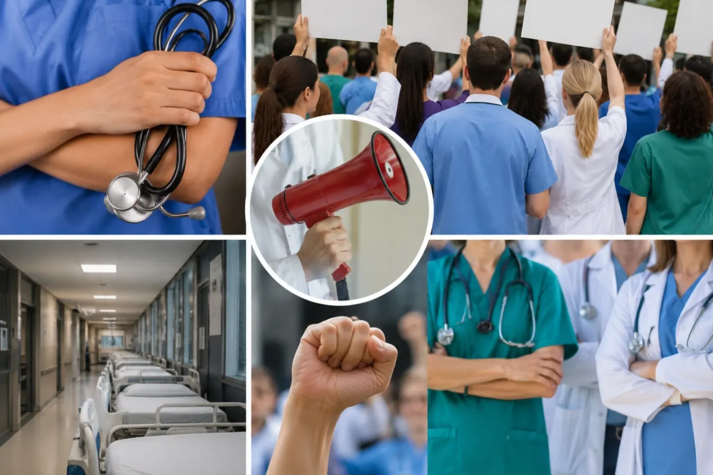 Grevă în peste 500 de spitale din țară, luni. Revoltă față de noua lege a salarizării, medicii își întrerup activitatea timp de două ore