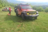 Accident cu ATV în zona barajului Colibița. Salvamontiștii și echipajele SMURD intervin pentru salvarea unei persoane rănite