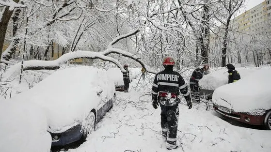 interventie pompieri zapada