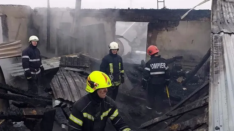 incendiu puternic