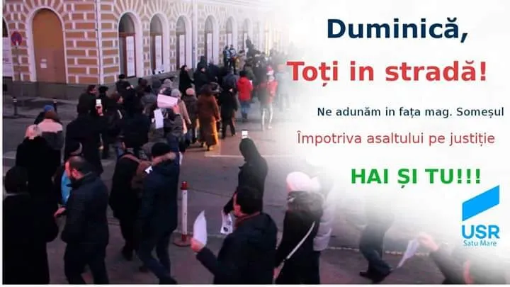 protest usr satu mare