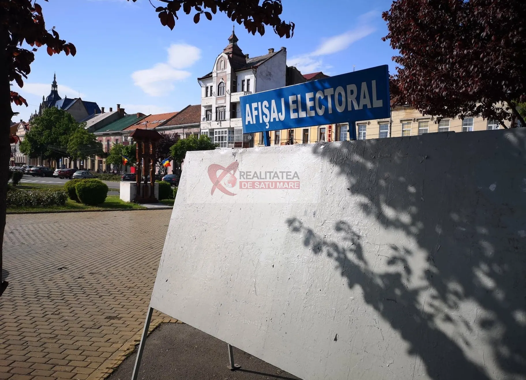 panou afisaj electoral