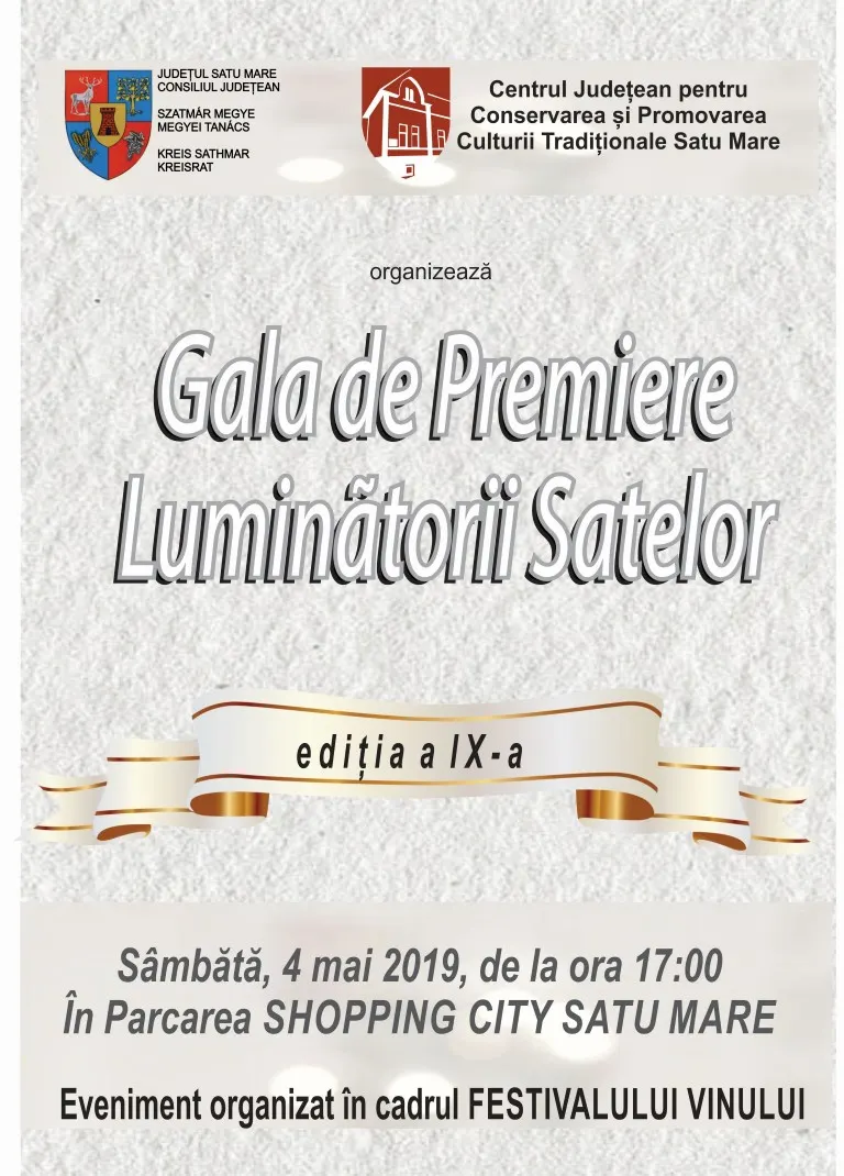 luminatorii satelor