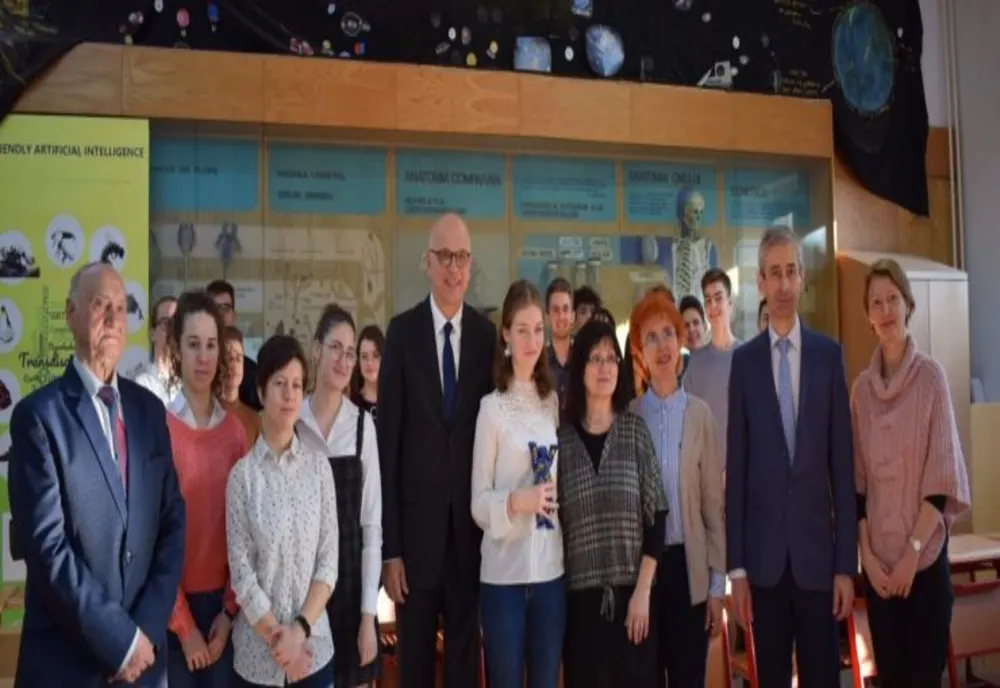 Elevă din Satu Mare, premiată de ambasadorul Germaniei