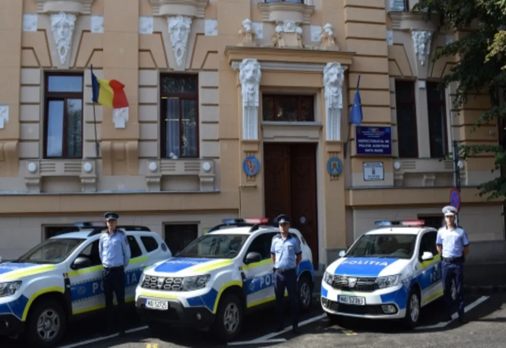 FOTO | 17 maşini noi la Inspectoratul de Poliţie Județean Satu Mare