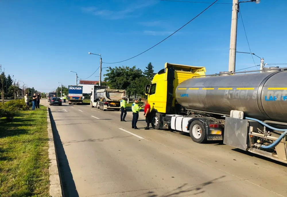Acțiuni de amploare ale polițiștilor sătmăreni, pentru combaterea principalelor cauze generatoare de accidente rutiere