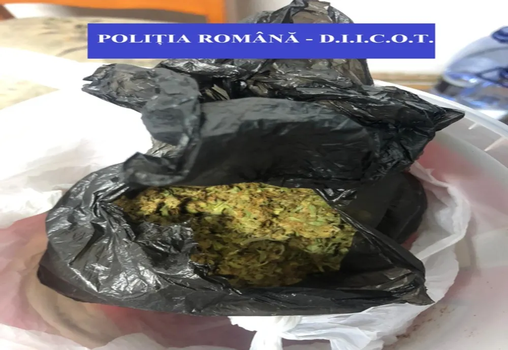 Tânăr din Satu Mare prins de poliţişti după ce a ridicat un troller cu droguri dintr-un microbuz care venea din Spania (FOTO)