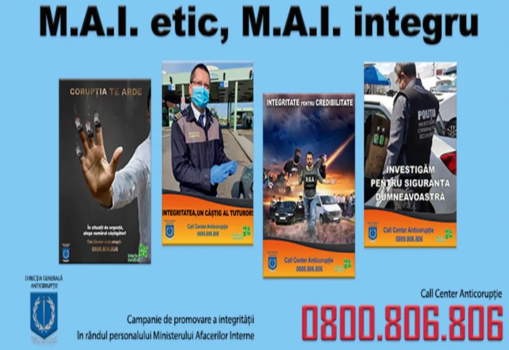 DGA Satu Mare: Săptămâna acțiunilor de prevenire a corupției în domeniul regim permise de conducere și înmatriculare a vehiculelor