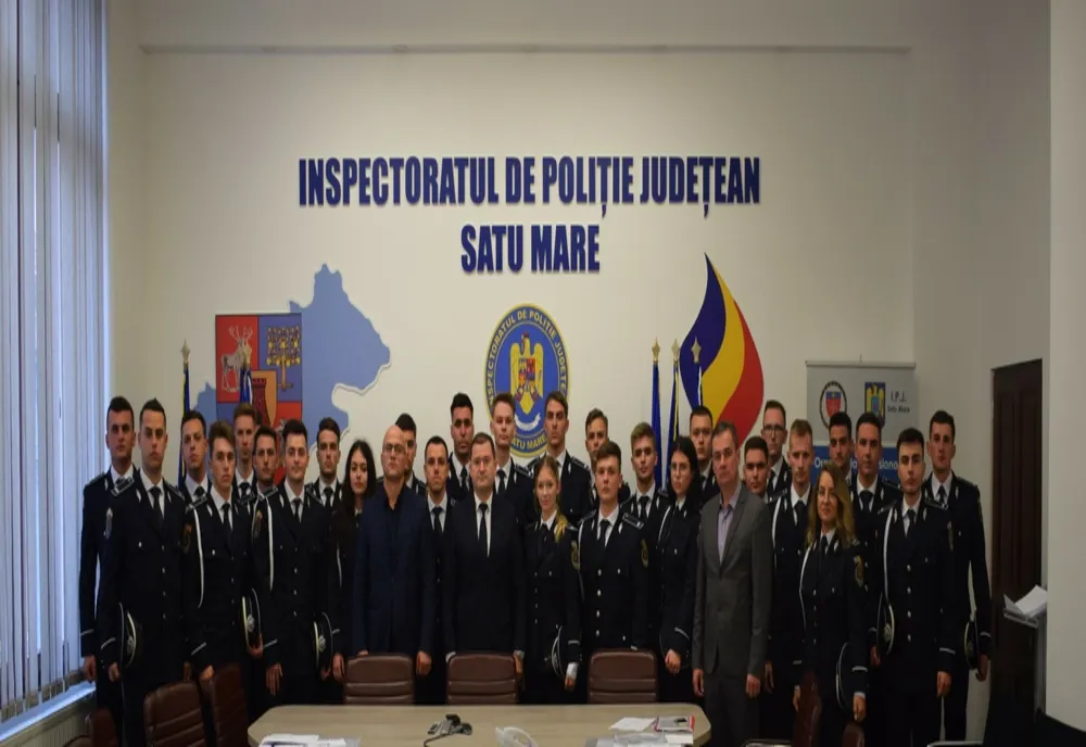 28 de tineri agenți de poliție au intrat în rândurile Poliției sătmărene (FOTO)