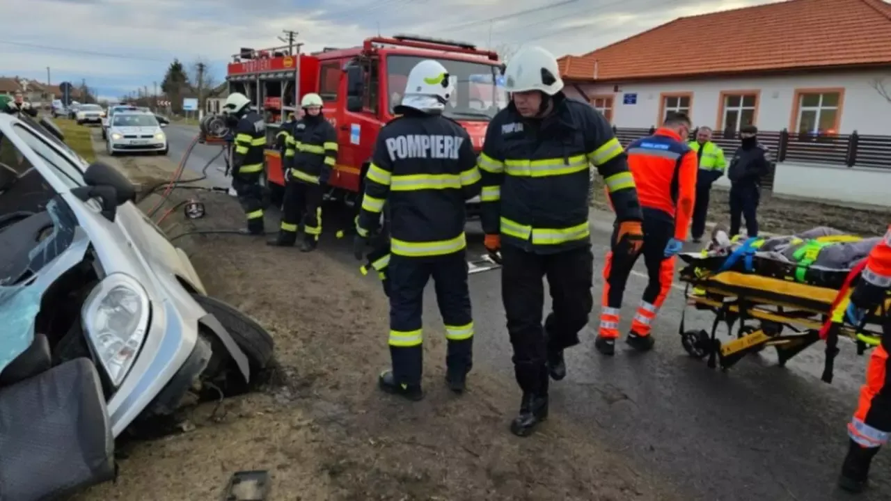 Accident grav în județul Satu Mare
