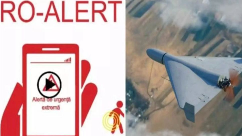 Alertă în Tulcea după noi atacuri cu drone în Ucraina: a fost emis RO-Alert.