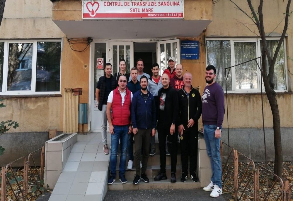 Polițiștii de frontieră sătmăreni au donat sânge