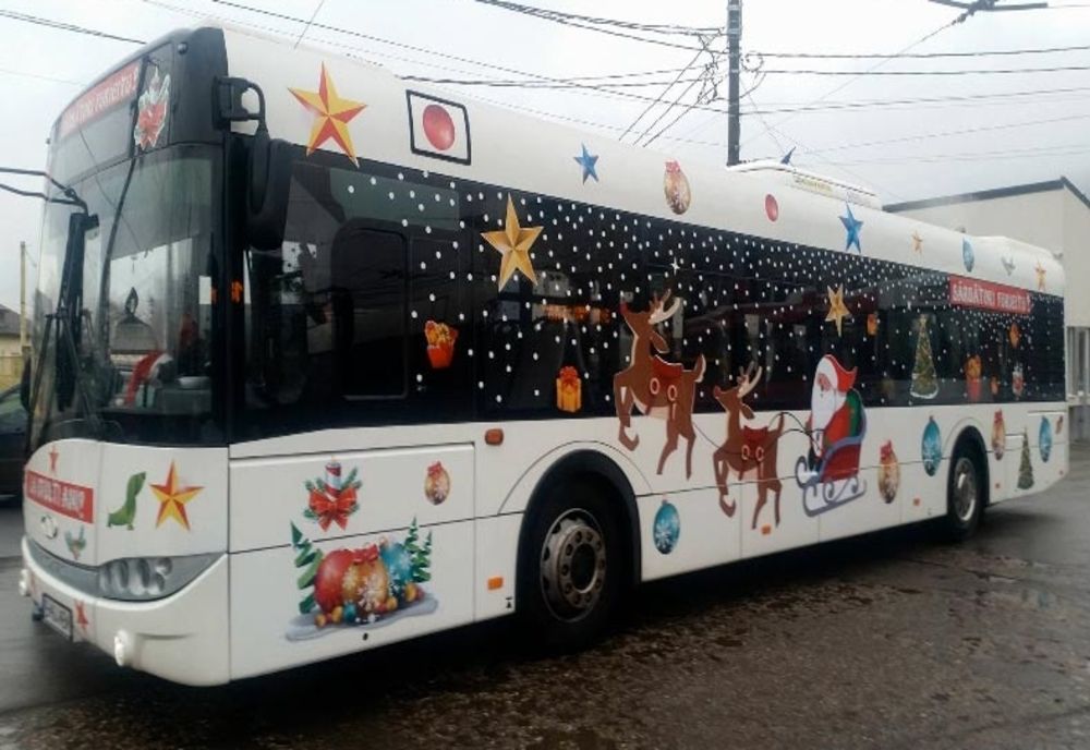 Transurban SA organizează concursul de desen cu tema "Autobuzul Moșului"