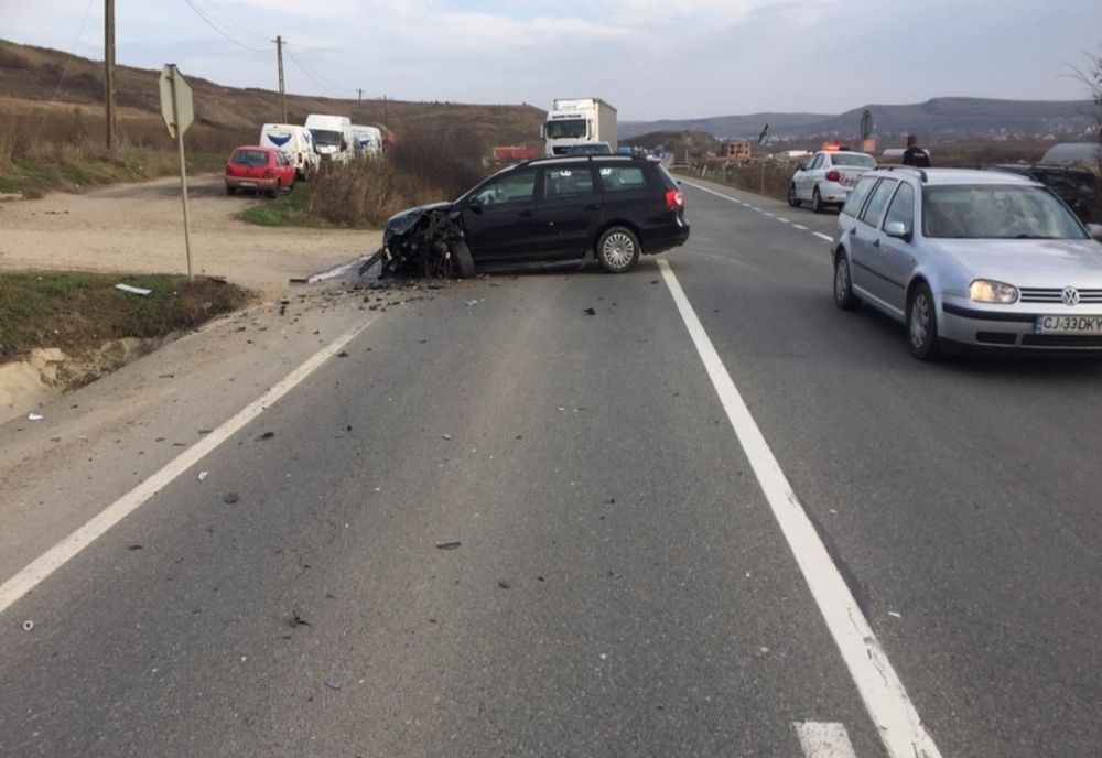 Sătmărean implicat într-un accident cu victime, la Cluj